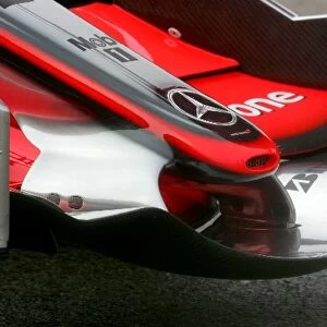 Formula One Testing: Mclaren MP4 / 22 detail