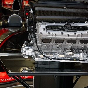 Formula One Testing: The Mercedes Benz Illmor FO108T engine