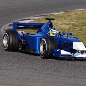 Formula One Testing: Nick Heidfeldtests the new Sauber Petronas C21