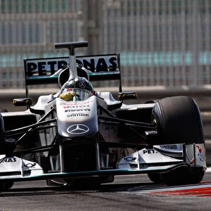 Formula One Testing: Nico Rosberg Mercedes GP MGP W01
