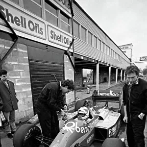Formula One Testing, Oulton Park, England, 17 February 1988