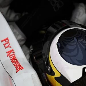 Formula One Testing: Pedro De La Rosa Force India F1 Test Driver