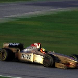 Formula One Testing: Ralf Schumacher Jordan Peugeot 196: Formula One Testing, Barcelona, Spain, 9-11 December 1996
