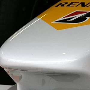 Formula One Testing: Renault R29 nose cone