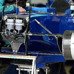 Formula One Testing: Sauber C23 technical detail