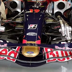 Formula One Testing: Scuderia Toro Rosso STR02 detail