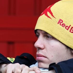 Formula One Testing: Sebastian Vettel Red Bull Racing