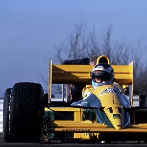 Formula One Testing, Silverstone, England. 25 February 1991