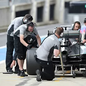 Formula One Testing, Silverstone, England, Day One, Tuesday 8 July 2014