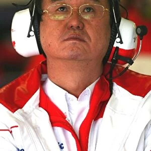 Formula One Testing: Tadashi Yamashina Toyota F1 Vice-Chairman