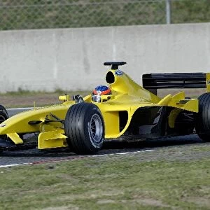 Formula One Testing: Timo Glock Jordan EJ13