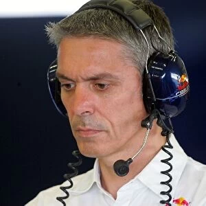 Formula One Testing: Tony Burrows Red Bull Racing Test Team Manager