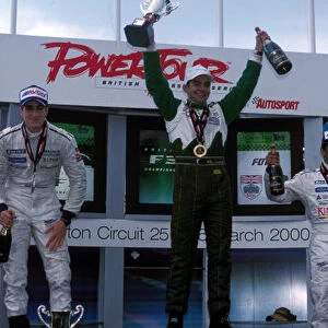 Formula Three-Antoni Pizzonia podium
