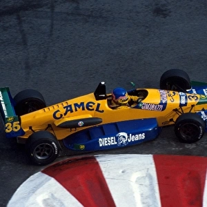 Formula Three: Jacques Villeneuve Dallara 392-Alfa Romeo was competing in the Japanese F3 championship, but made the trip to compete in the Monaco F3 race