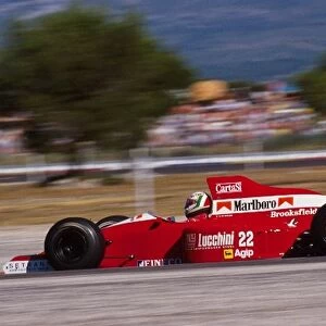 Formula One World Championship: Andrea de Cesaris BMS Scuderia Italia Dallara 190 Ford finished in 15th place