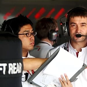 Formula One World Championship: Andy Deeming Chief Mechanic Force India F1 Team