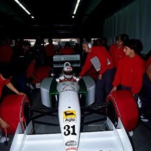 Formula One World Championship: Bertrand Gachot Coloni Subaru FC189B, did not pre-qualify