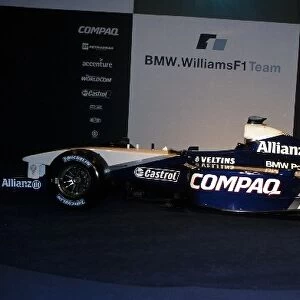 Formula One World Championship: BMW Williams FW24 Launch, Silverstone, England. 25 January 2002