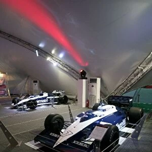 Formula One World Championship: Braham F1 cars on display on the Heritage GP Collection display