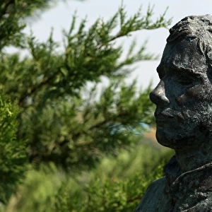 Formula One World Championship: A bronze bust of Ayrton Senna in the F1 Park of Fame