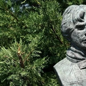 Formula One World Championship: A bronze bust of Nelson Piquet in the F1 Park of Fame