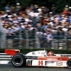 Formula One World Championship: Bruno Giacomelli made his GP debut in a third-entered McLaren M23
