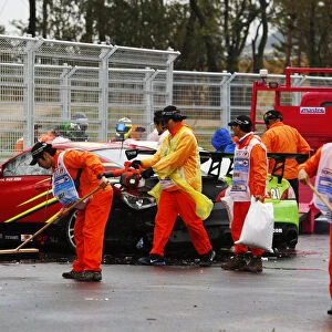 Formula One World Championship: A crash the start of the race at turn 2 in the Hyundai Cup race meant the entire race was run under the Safety