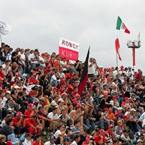 Formula One World Championship: Fans of Robert Kubica BMW Sauber F1. 06