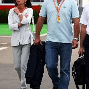 Formula One World Championship: The Father of Fernando Alonso, Jose Luis Alonso and Fernandos Mother