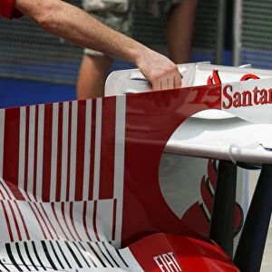 Formula One World Championship: Ferrari F10 rear wing detail