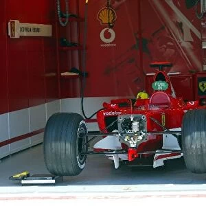Formula One World Championship: Ferrari F2004 in the garage