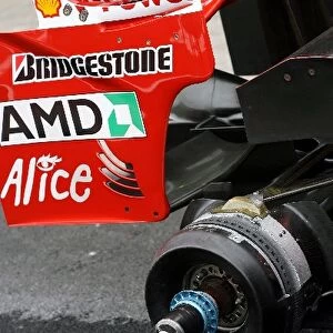 Formula One World Championship: Ferrari F2007 rear detail