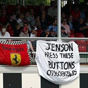 Formula One World Championship: Ferrari and Jenson Button BAR fans