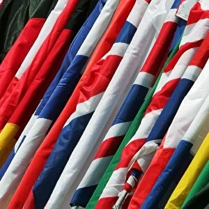 Formula One World Championship: Flags for the podium