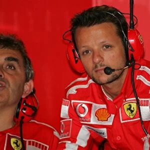 Formula One World Championship: Francesco Barletta Ferrari Chief Mechanic for Michael Schumacher