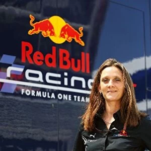 Formula One World Championship: Gill Jones Red Bull Racing Head of Track Side Electronics