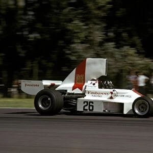 Formula One World Championship: Graham Hill retired on lap 46 with a blown engine in the first race for his own Embassy-Hill Lola T370