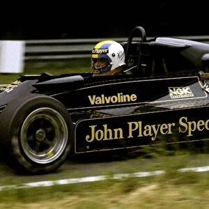 Formula One World Championship: Gunnar Nillson Lotus 78 took his first and only GP victory in a career cut tragically short by cancer