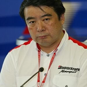 Formula One World Championship: Hirohide Hamashima Head of Bridgestone Tyre Development