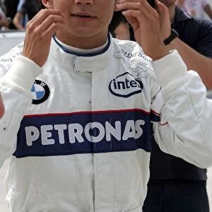 Formula One World Championship: Ho-Ping Tung BMW Sauber Test Driver