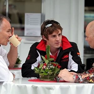 Formula One World Championship: James Rossiter Super Aguri F1 Team Test Driver talks with Peter Windsor Speed Channel, and Matt Bishop F1 Racing