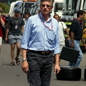 Formula One World Championship: John Byfield Jenson Buttons Renault manager