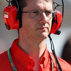 Formula One World Championship: John Iley Ferrari Head of Aerodynamics
