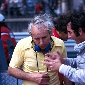 Formula One World Championship: John Surtees left, and Carlos Pace