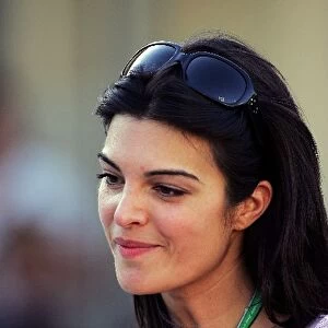 Formula One World Championship: Karen Minier girlfriend of David Coulthard