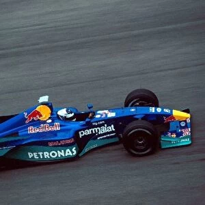 Formula One World Championship: Kimi Raikkonen Tests for Sauber, Mugello, September 2000, only 8 / 10ths off Schumachers time