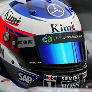 Formula One World Championship: Kimi Raikkonen tests the new McLaren Mercedes MP4 / 19B