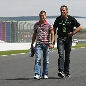 Formula One World Championship: Marko Asmer FMS and Paolo Coloni Manager of FMS International