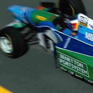 Formula One World Championship: Michael Schumacher Benetton B194, returned to his winning ways after a two race ban