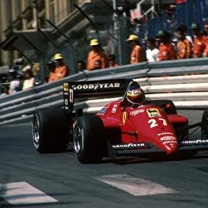 Formula One World Championship: Michele Alboreto Ferrari 156 / 85, 2nd place